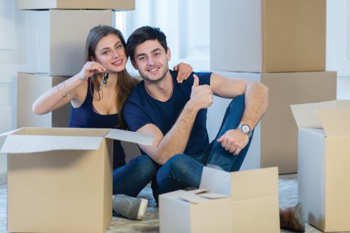 Man With Van Pondersend pricing illustration for a local move