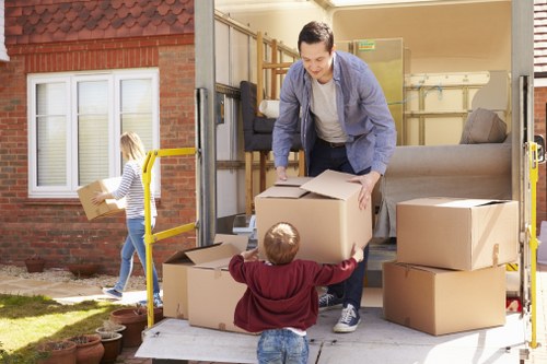 Removal team planning a local move in Ponders End