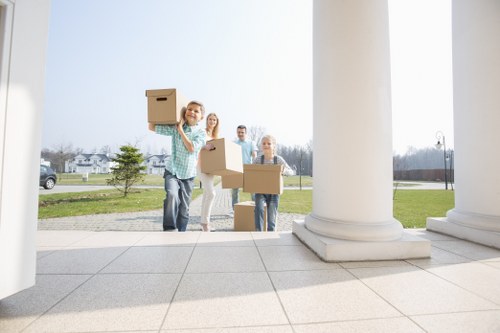 Careful transport of household items by a local van service in Ponders End