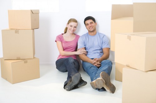 Frequently asked questions section for Ponders End removal van customers