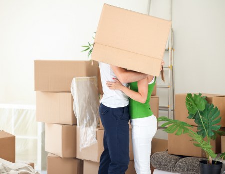 Hire truck used for business relocation and bulky item transport in Ponders End