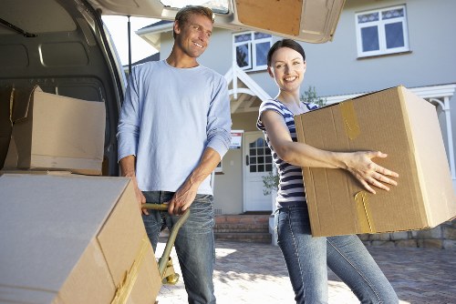 Removing bulky household furniture from a flat in Ponders End